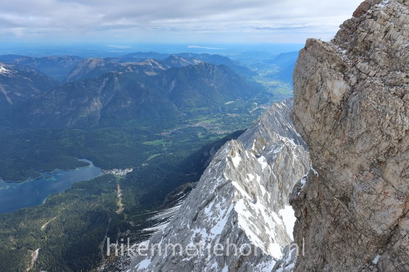 Hiken met je hond Uitzicht Zugspitze