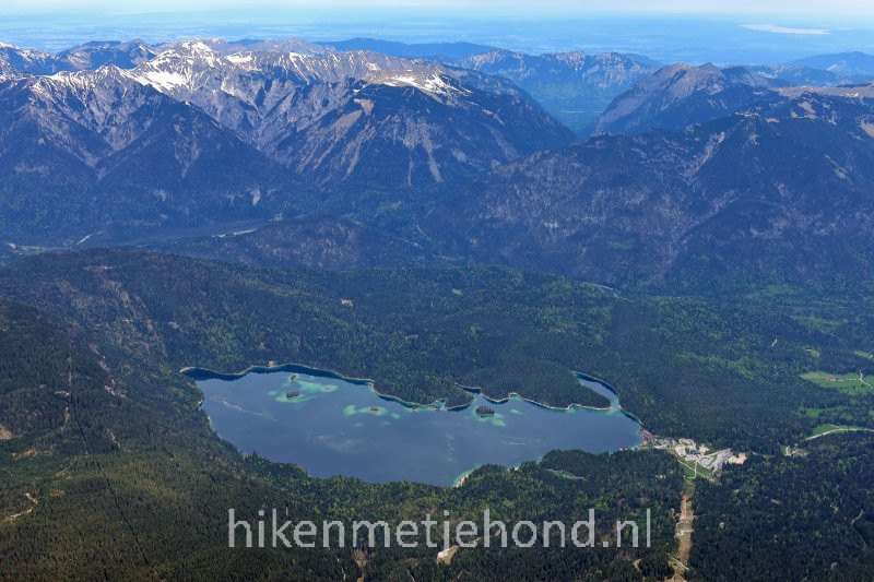 Eibsee van Zugspitze